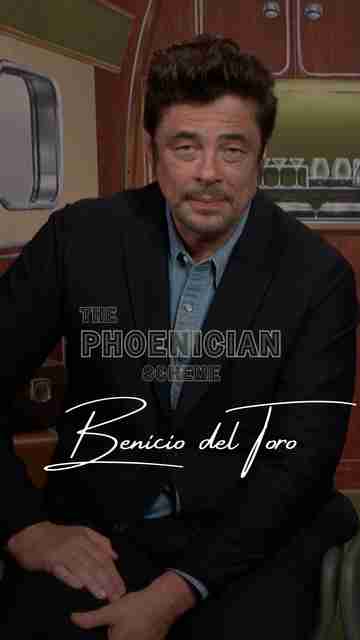 The Phoenician Scheme - Benicio del Toro Exclusive Interviews Shorts