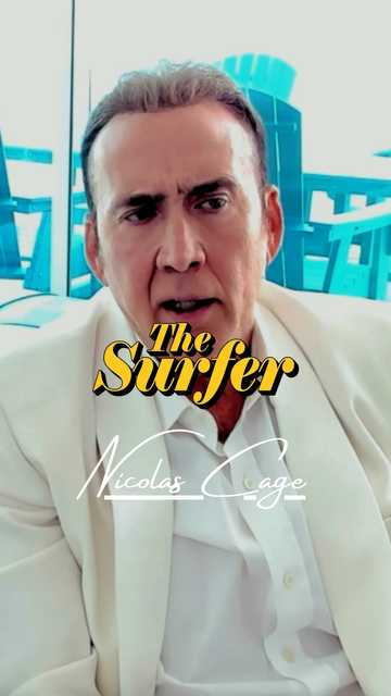 The Surfer - Nicolas Cage Interview Shorts