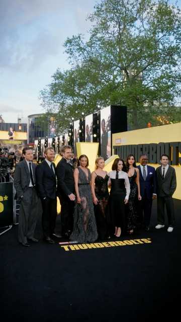 Thunderbolts* - ️The Cast and Director at European Premiere