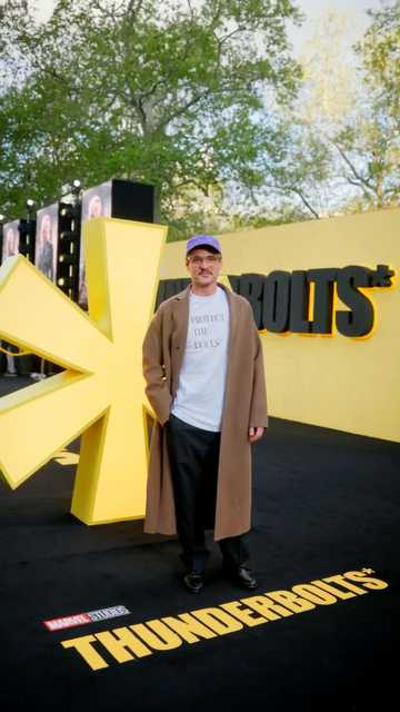 Thunderbolts* - Pedro Pascal at European Premiere