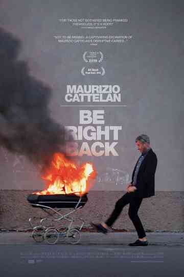 Maurizio Cattelan Be Right Back