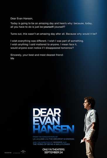Dear Evan Hansen Poster