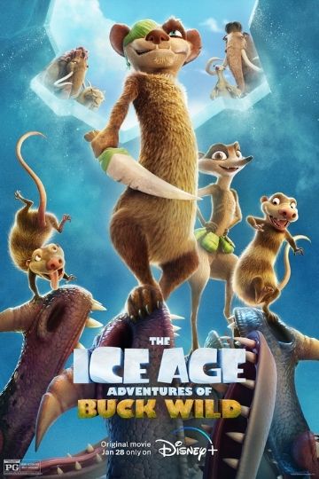 the ice age adventures of buck wild poster