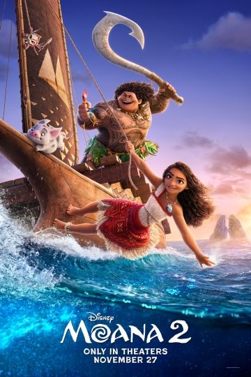 Moana 2 movie poster