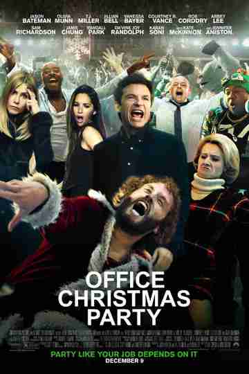 Office Christmas Party Poster