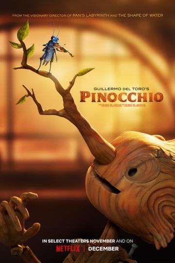 Pôster de Pinóquio de Guillermo del Toro