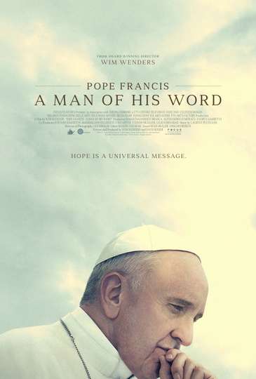 Pope Francis A Man of His Word Poster
