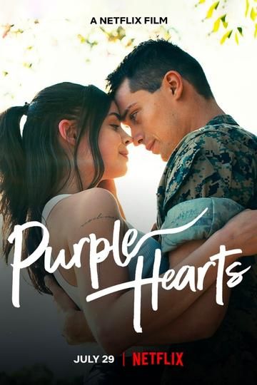 Purple Hearts Poster