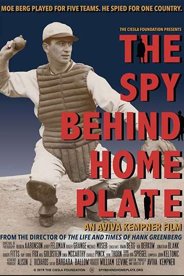 The Spy Behind Home Plate Poster
