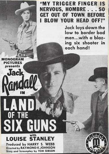 Land of the Six Guns Poster