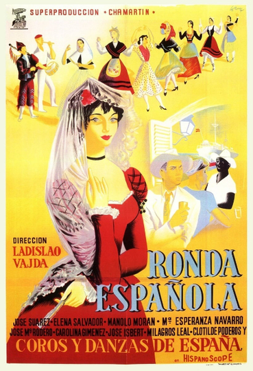 Spanish Round Poster