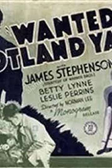 Wanted by Scotland Yard Poster