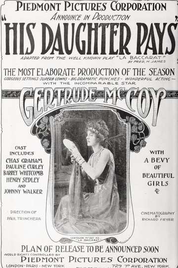 His Daughter Pays Poster