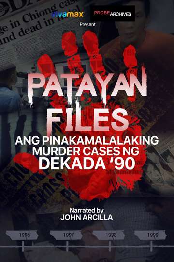 Patayan Files Ang Pinakamalalaking Murder Cases Ng Dekada 90 Poster