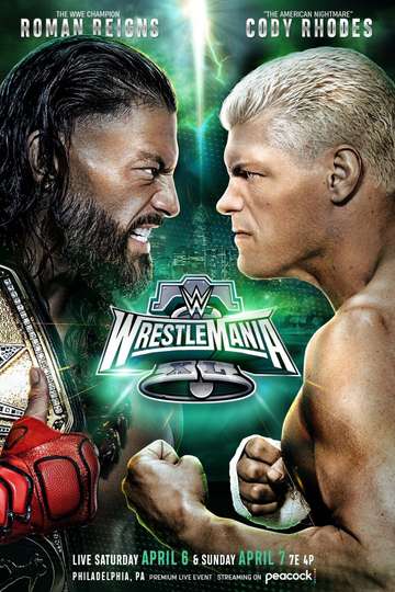 WWE WrestleMania 40 (Night 2) Poster