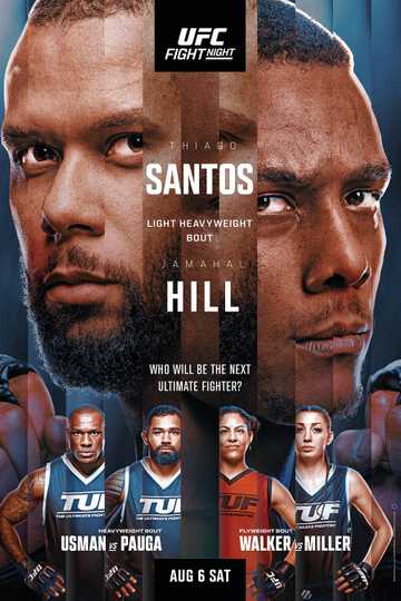 UFC on ESPN 40: Santos vs. Hill Poster