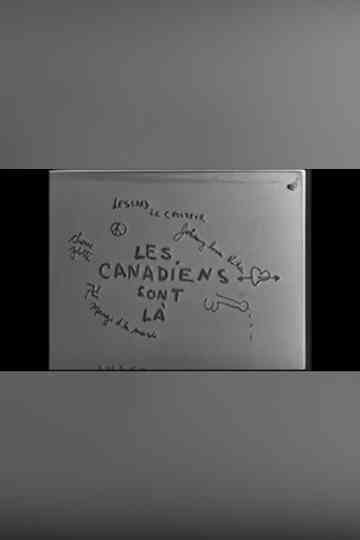 Les Canadiens sont là Poster