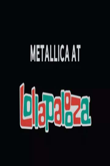 Metallica at Lollapalooza 2022 Poster