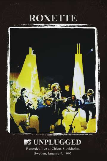 Roxette MTV Unplugged Poster