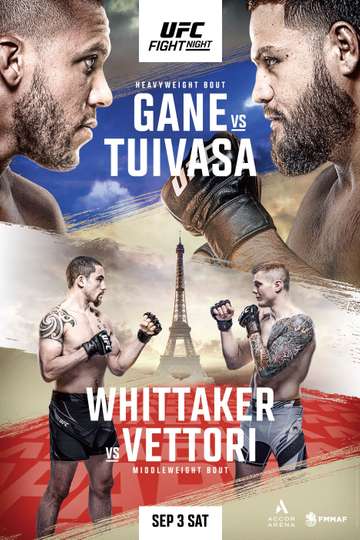 UFC Fight Night 209: Gane vs. Tuivasa Poster