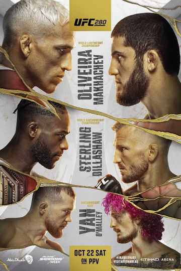 UFC 280: Oliveira vs. Makhachev movie poster
