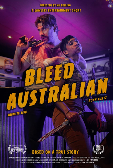 Bleed Australian Poster