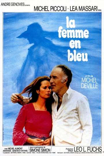 The Woman in Blue Poster