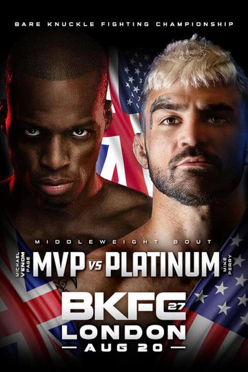 BKFC 27 Perry vs Page Poster