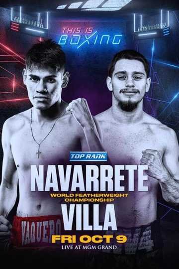 Emanuel Navarrete vs Ruben Villa