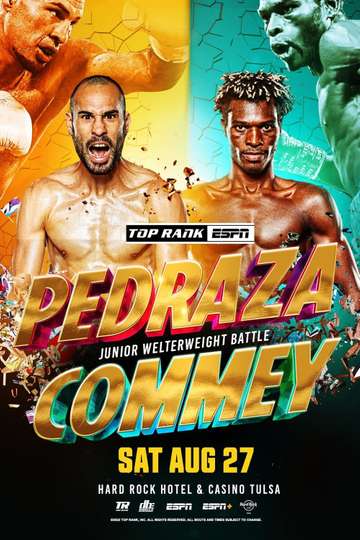 Jose Pedraza vs Richard Commey Poster