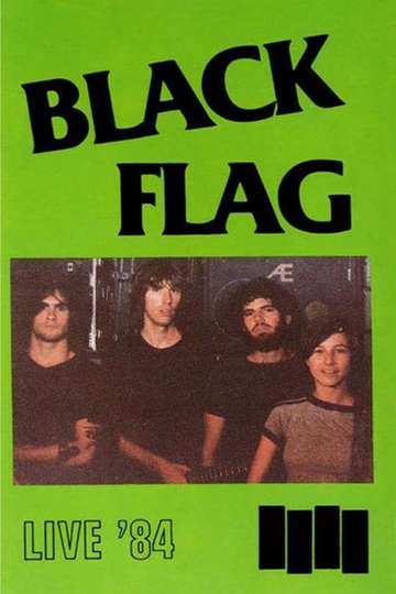 BLACK FLAG Live 84 Poster