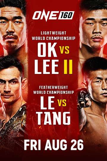 ONE 160 Ok vs Lee 2 Poster