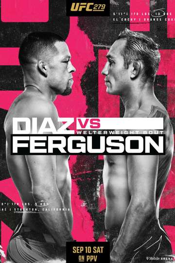 UFC 279: Diaz vs. Ferguson Poster