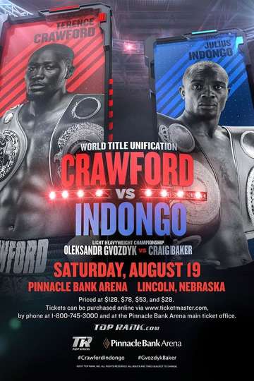 Terence Crawford vs Julius Indongo Poster
