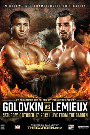 Gennady Golovkin vs David Lemieux Poster