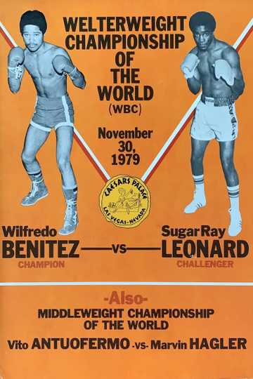 Sugar Ray Leonard vs Wilfred Benítez Poster