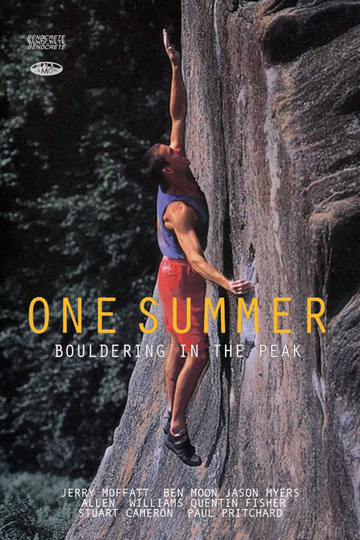 One Summer Bouldering in the Peak Poster