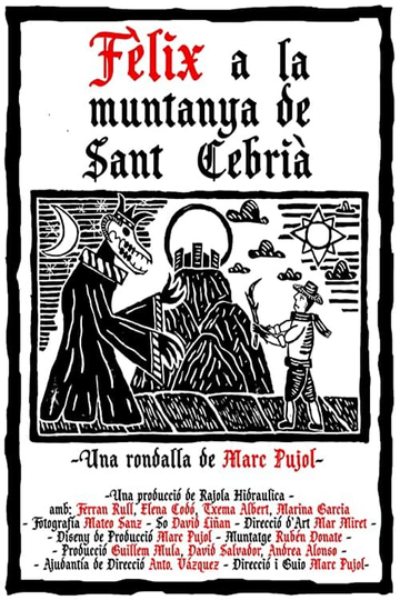 Fèlix at the Sant Cebrià's Mountain Poster