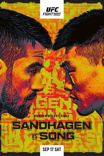 UFC Fight Night 210: Sandhagen vs. Song Poster