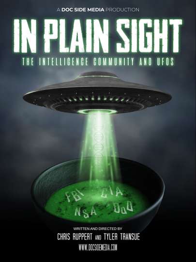 In Plain Sight The Intelligence Community and UFOs Poster