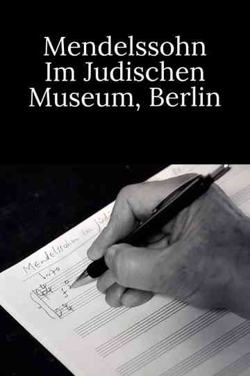 Mendelssohn at the Jewish Museum Berlin Poster