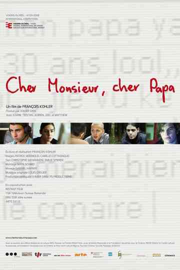 Cher Monsieur, cher papa Poster