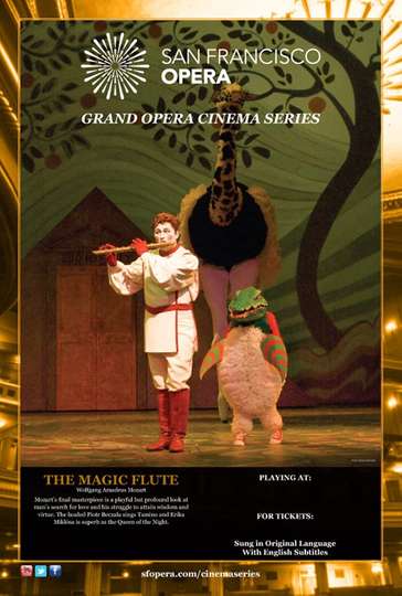 Mozart Die Zauberflote SF Opera Poster