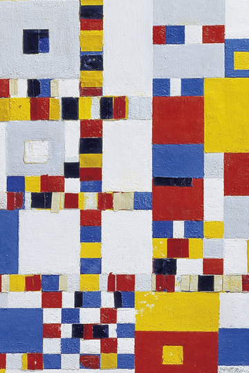 An Impression of Piet Mondrian's New York Studio and His Last Painting