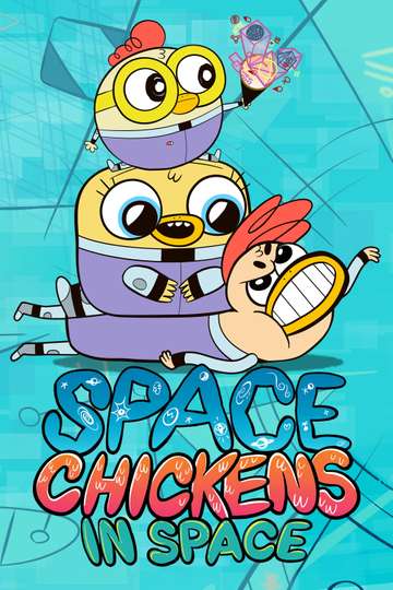 Space Chickens in Space Poster
