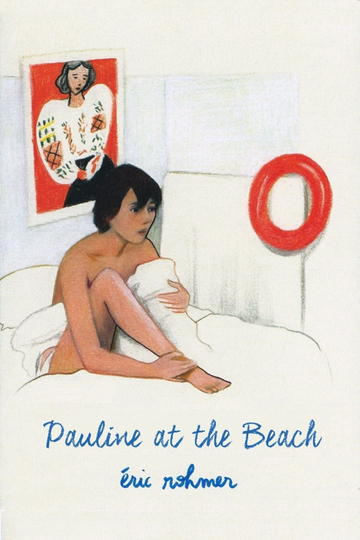 Pauline at the Beach Poster