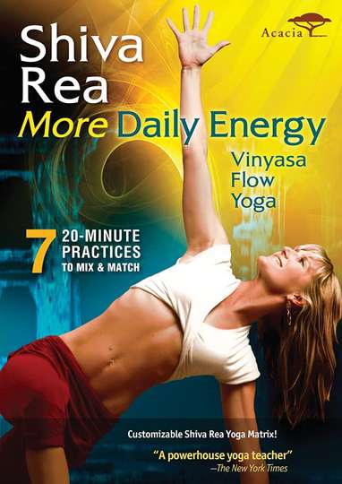 Shiva Rea More Daily Energy  Vinyasa Flow Yoga Poster