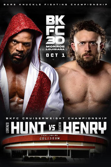 BKFC 30: Hunt vs Henry Poster