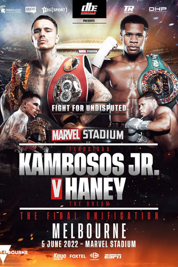 George Kambosos Jr. vs. Devin Haney Poster