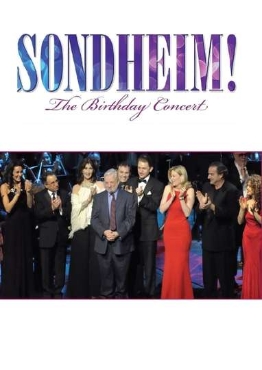 Sondheim! The Birthday Concert Poster
